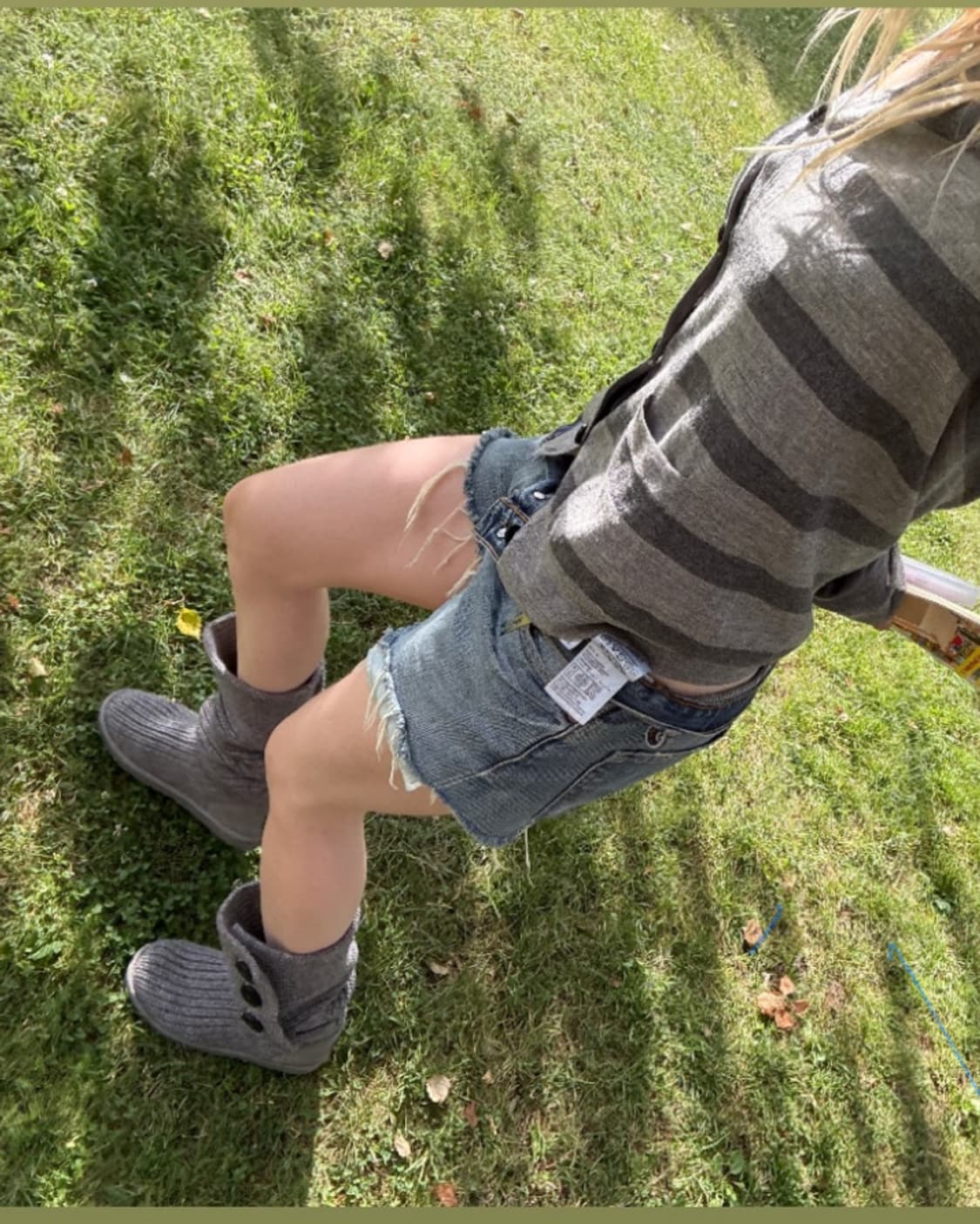 Ugg cardy knit boots grey 230 상품이미지9