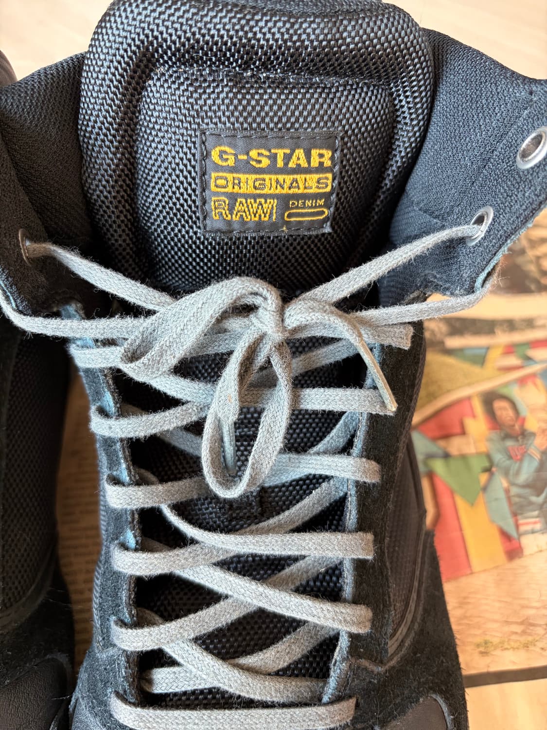 [43] 지스타로우(G-Star RAW) 야드 파이로 하이탑 블랙 상품이미지5