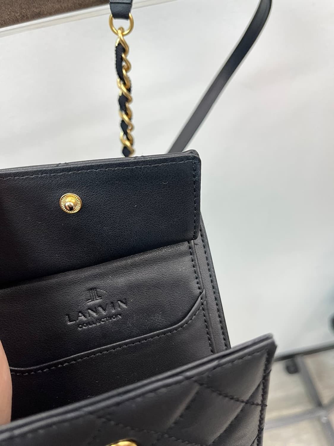 랑방 투웨이 퀼팅 미니백 상품이미지3