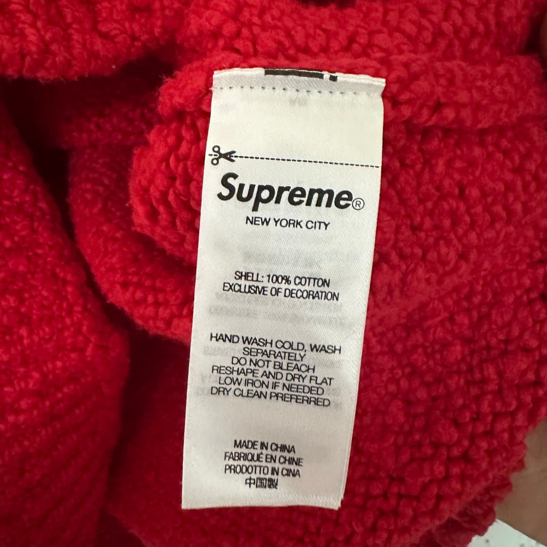 L 슈프림 부클 스몰박스 스웨터 상품이미지4