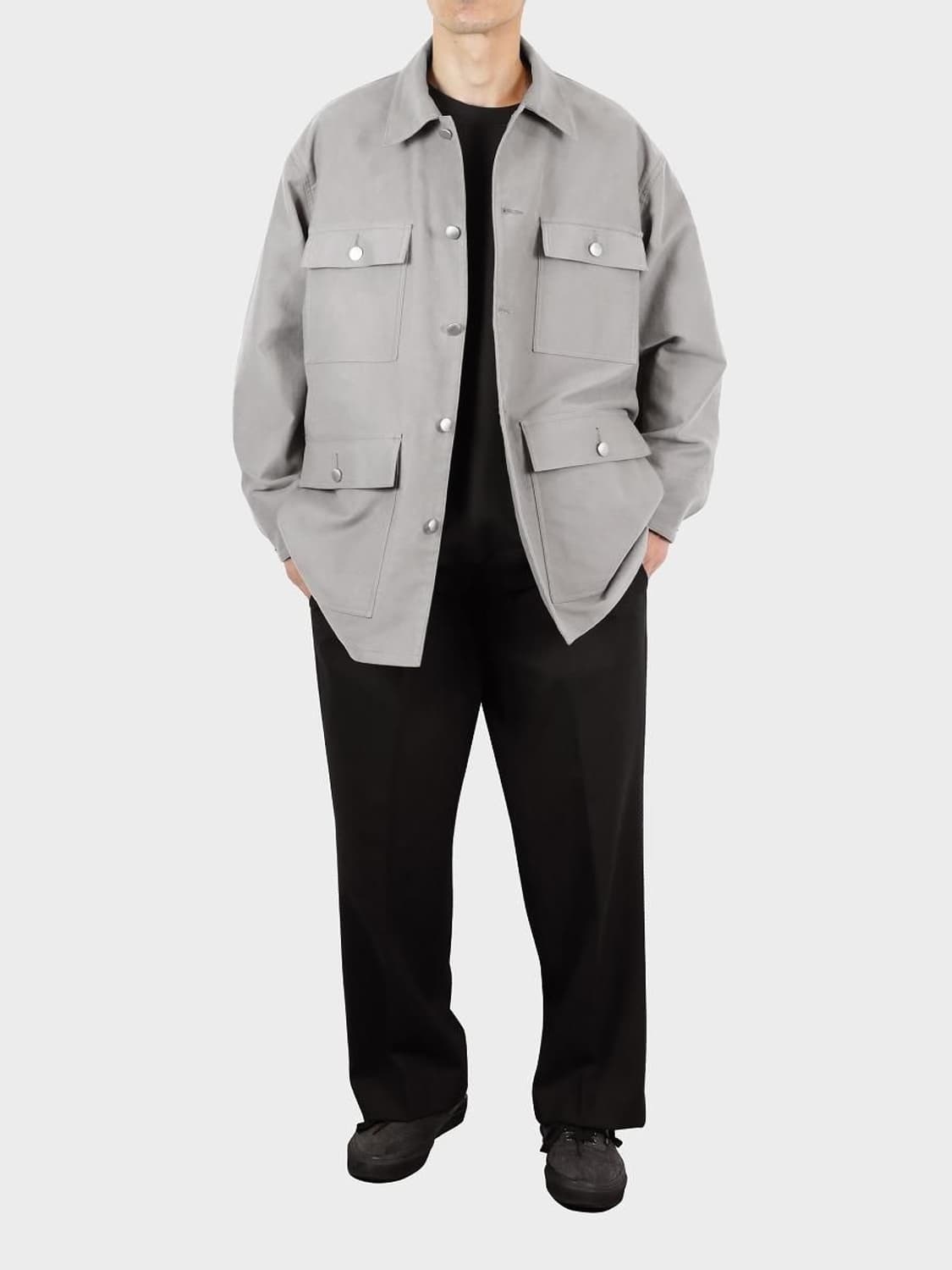 (L)바이닐아카이브 Vainl Archive 몰스킨 커버올 자켓 상품이미지2