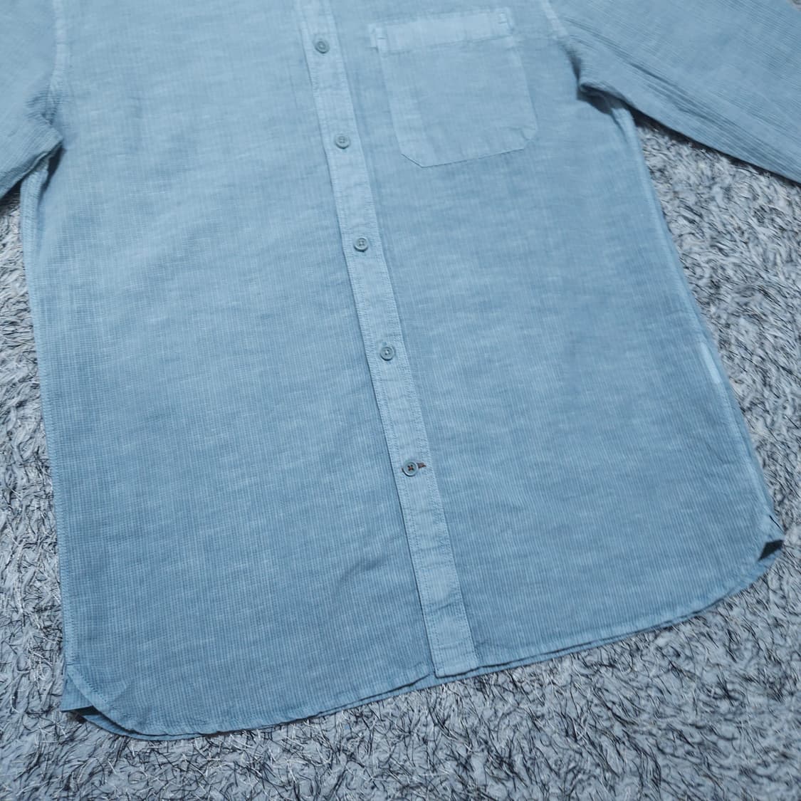 시리즈)100 남자 린넨혼방 루즈핏 셔츠남방 / 왕눈이샵 상품이미지5
