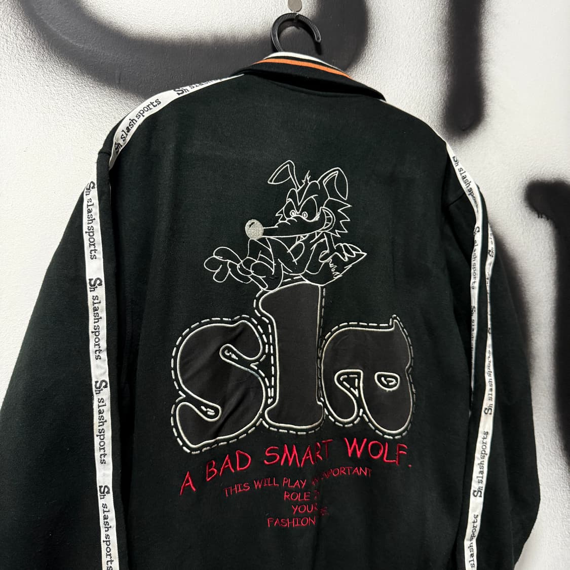 VTG 빈티지 빅사이즈 올드스쿨 빅 자수 플리스 집업 자켓 상품이미지6