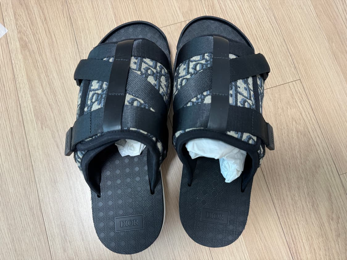 디올 오블리크 자카드 샌들 상품이미지4