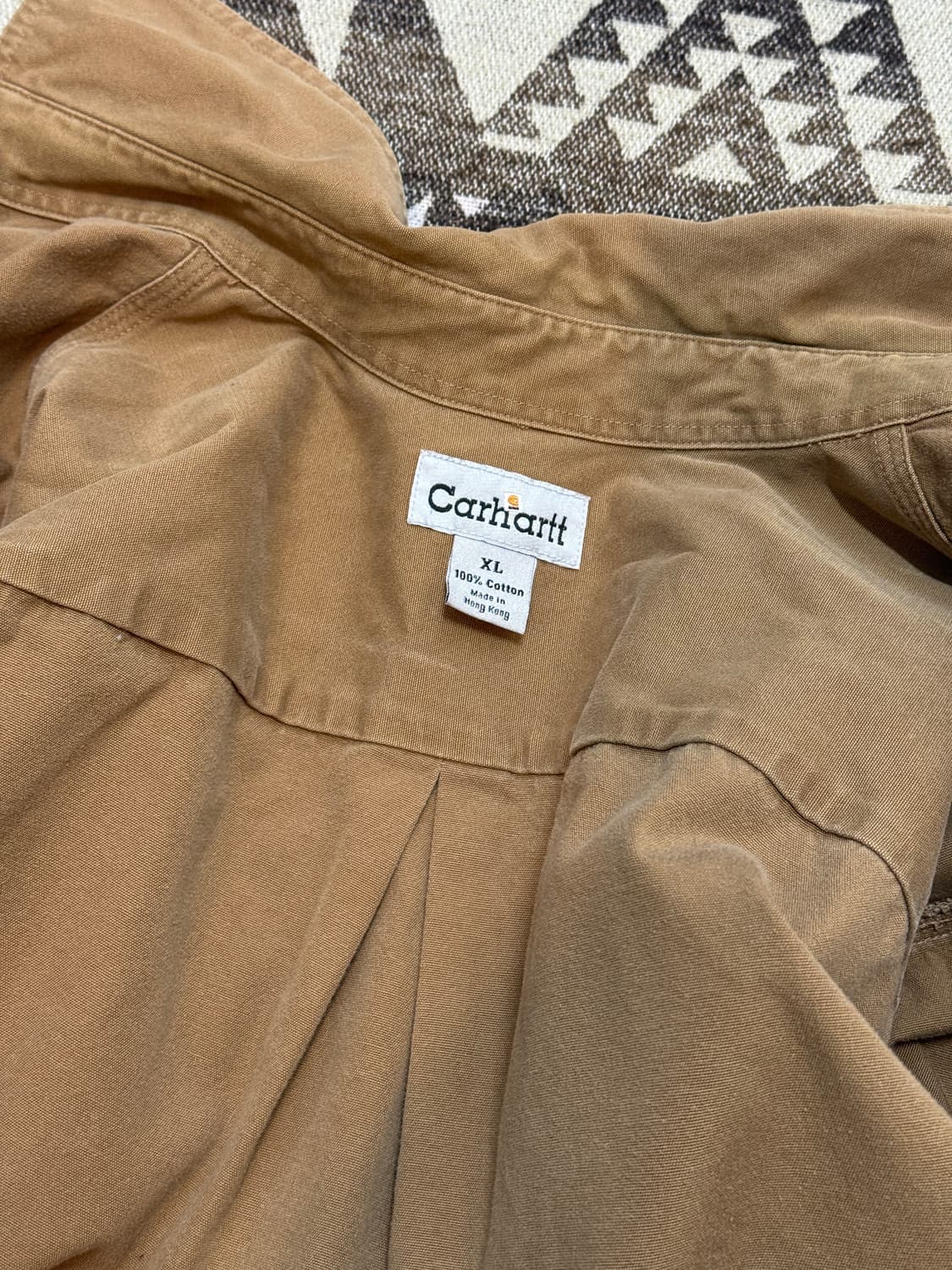 칼하트 헤비 코튼 워크 셔츠 상품이미지4