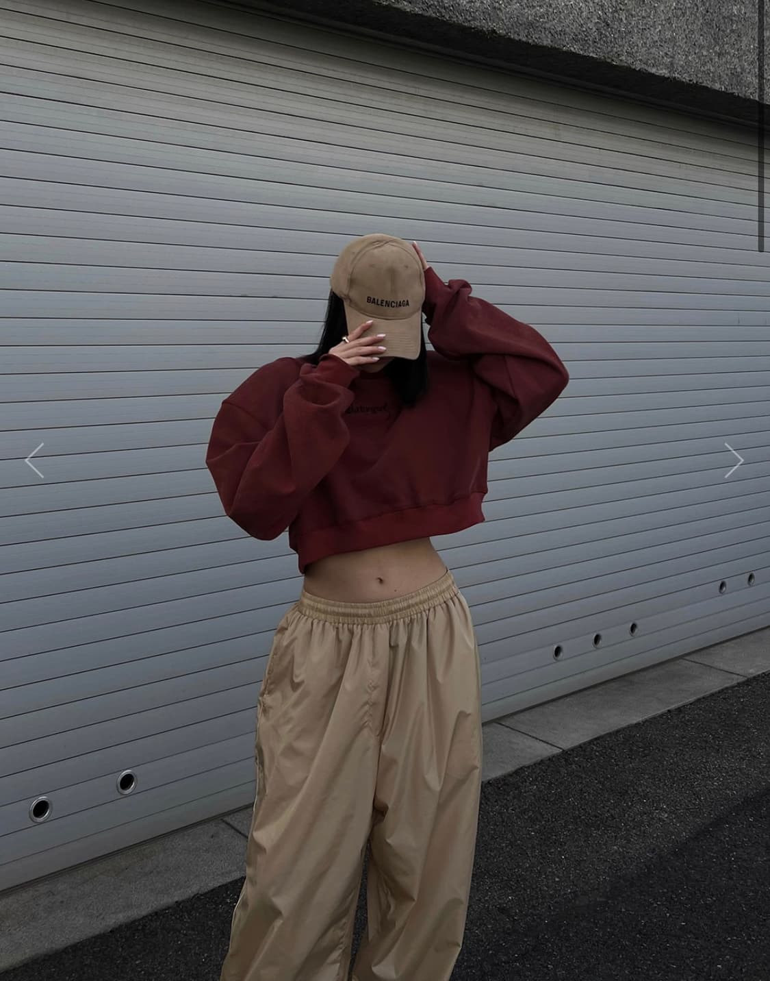 새상품) 랑거 아론 트레이닝 조거 팬츠 베이지 상품이미지5