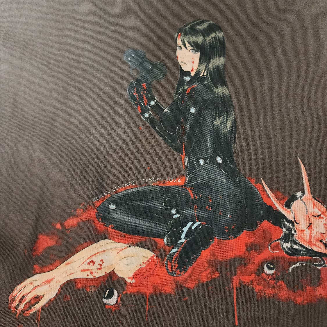 [L] 간츠 GANTZ 부틀렉 빈티지 티셔츠 상품이미지3