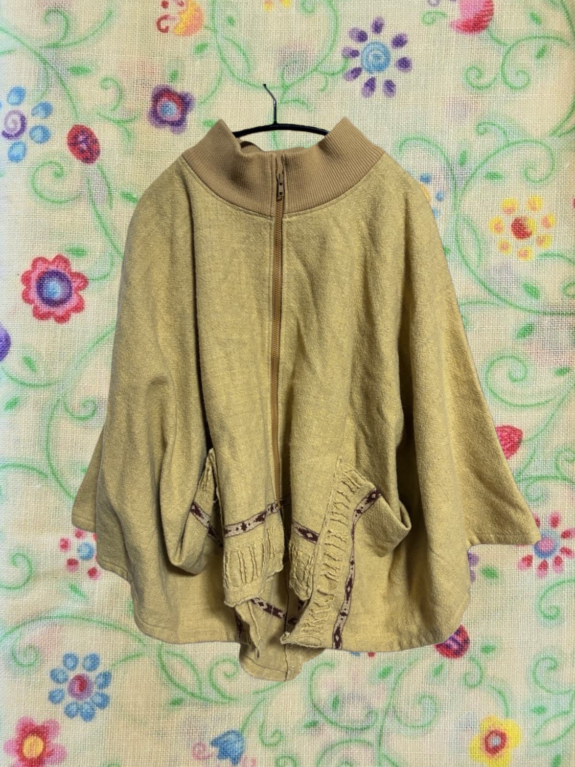 빈티지 히피 하구미 모리걸 케이프 상품이미지1