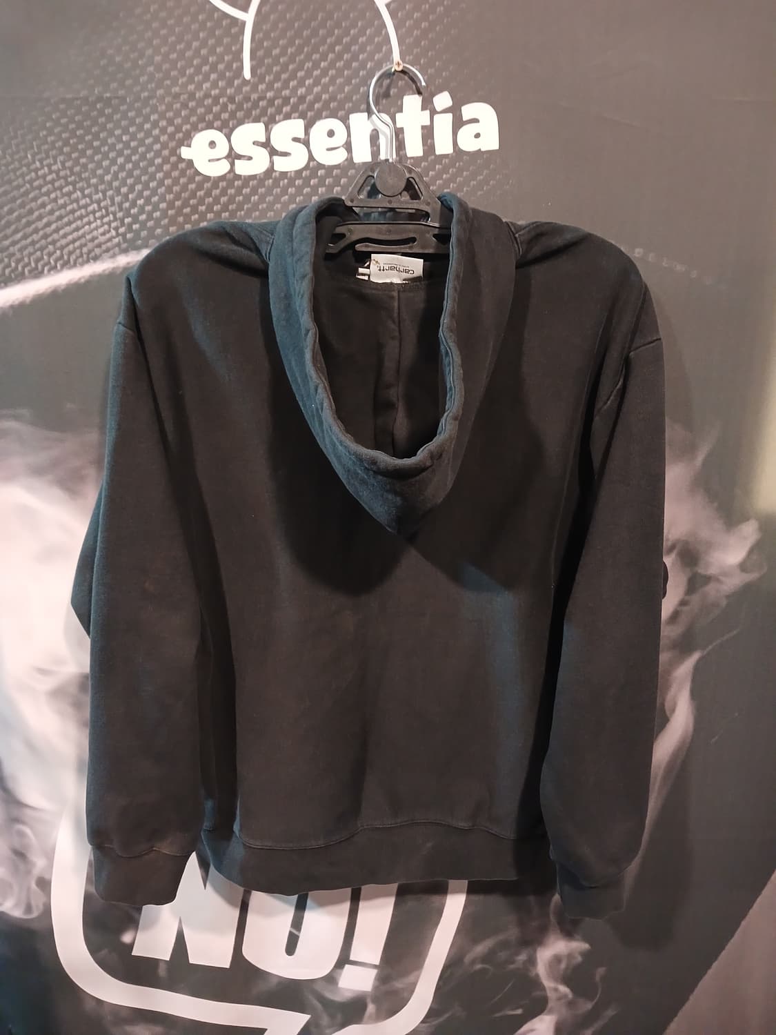 칼하트 블랙 후드티 상품이미지2