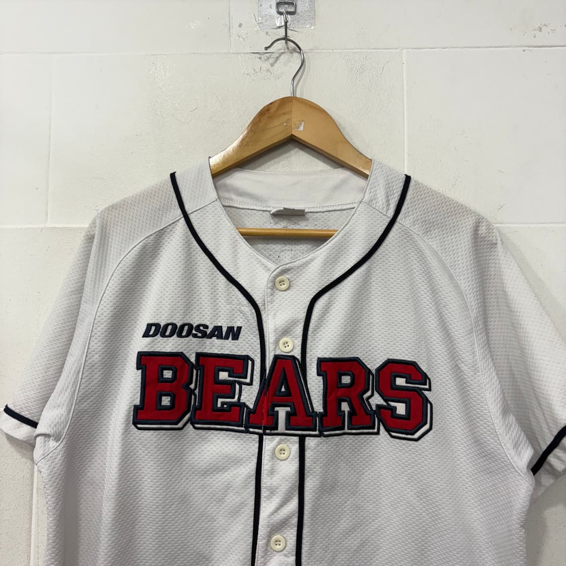 두산베어스 민병현 홈 유니폼 상품이미지2