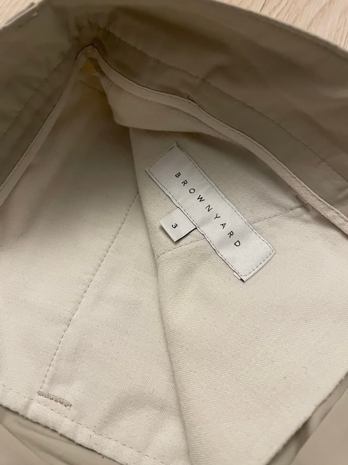 [3] 브라운야드 파라슈트 팬츠 베이지 상품이미지3