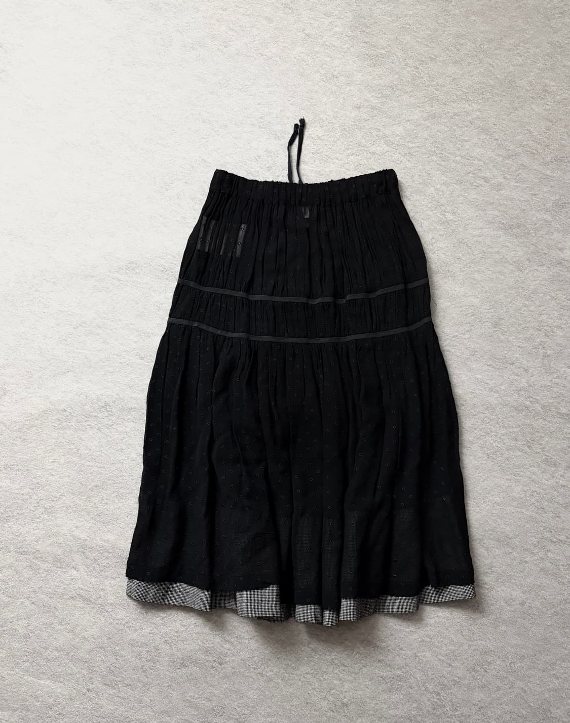 꼼데가르송 트리콧 스커트 상품이미지2