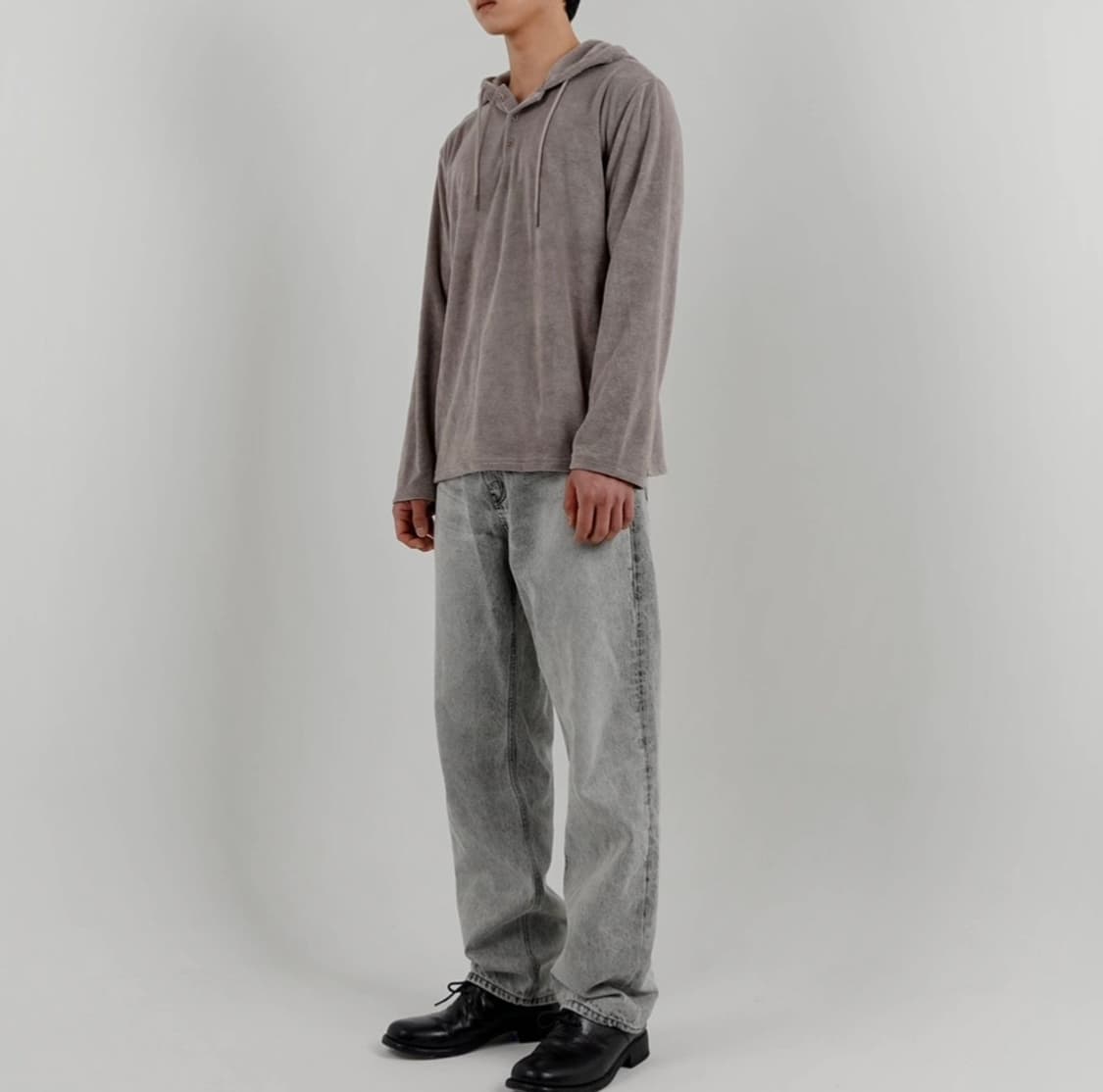 테리 후드 (m,l) 상품이미지3