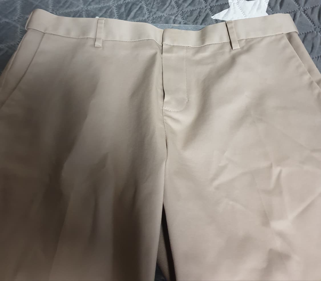 지오다노 소프탈 스트레치 테이퍼드 히든밴딩 치노 팬츠 베이지 (30) 상품이미지2