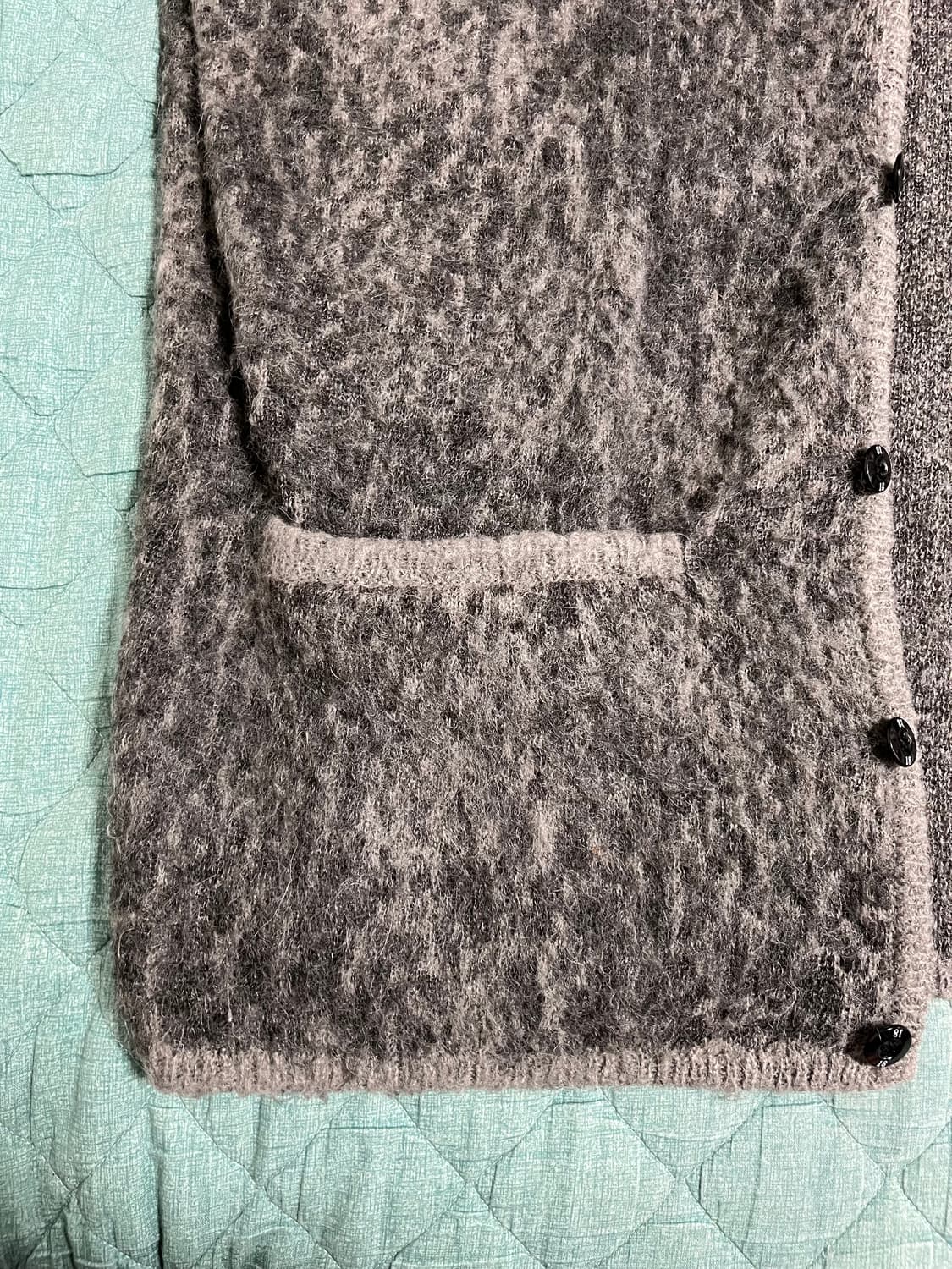 네이버후드 레오파드 모헤어 가디건 M size 상품이미지4