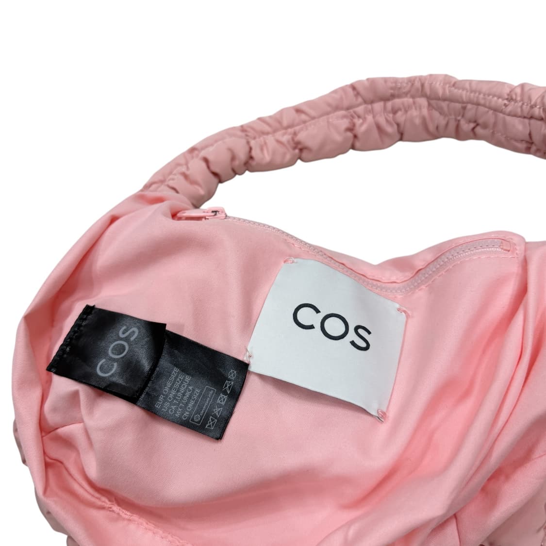 COS 코스 퀄팅 퀄티드 구름 숄더백 가방 핑크 상품이미지5