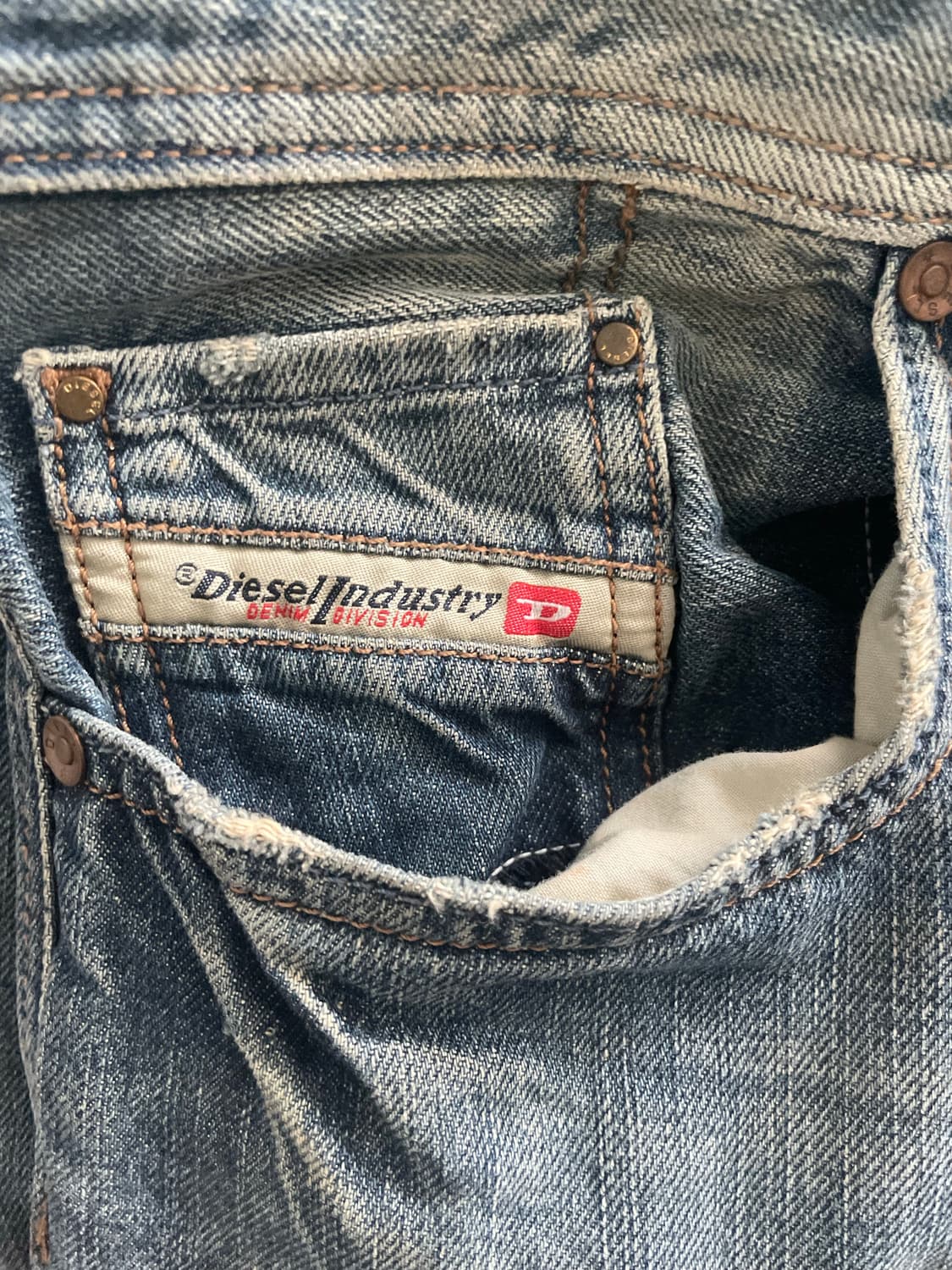 디젤 페인팅 워싱 데님 상품이미지6