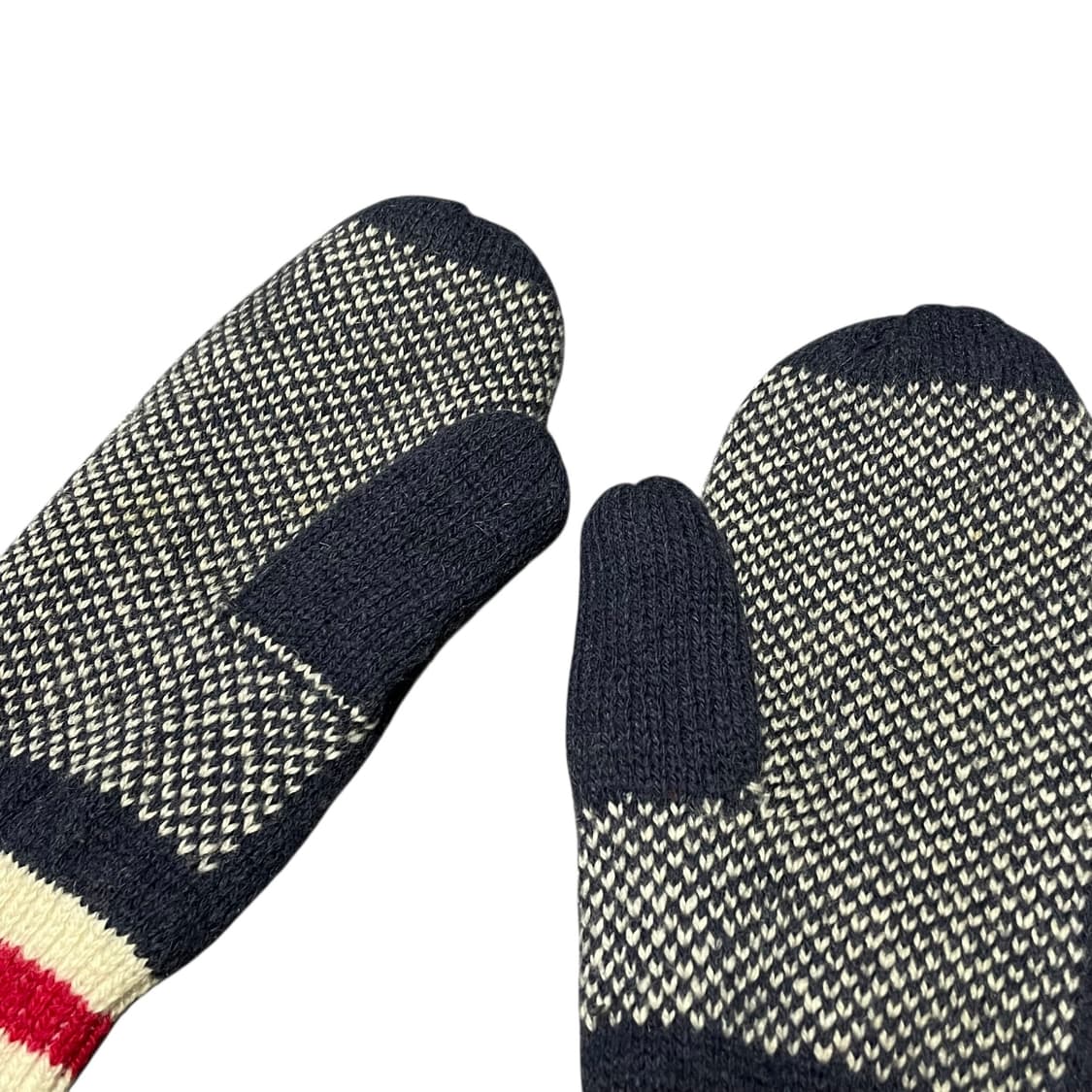 성조기 패턴 울 벙어리 장갑 S/M 상품이미지4