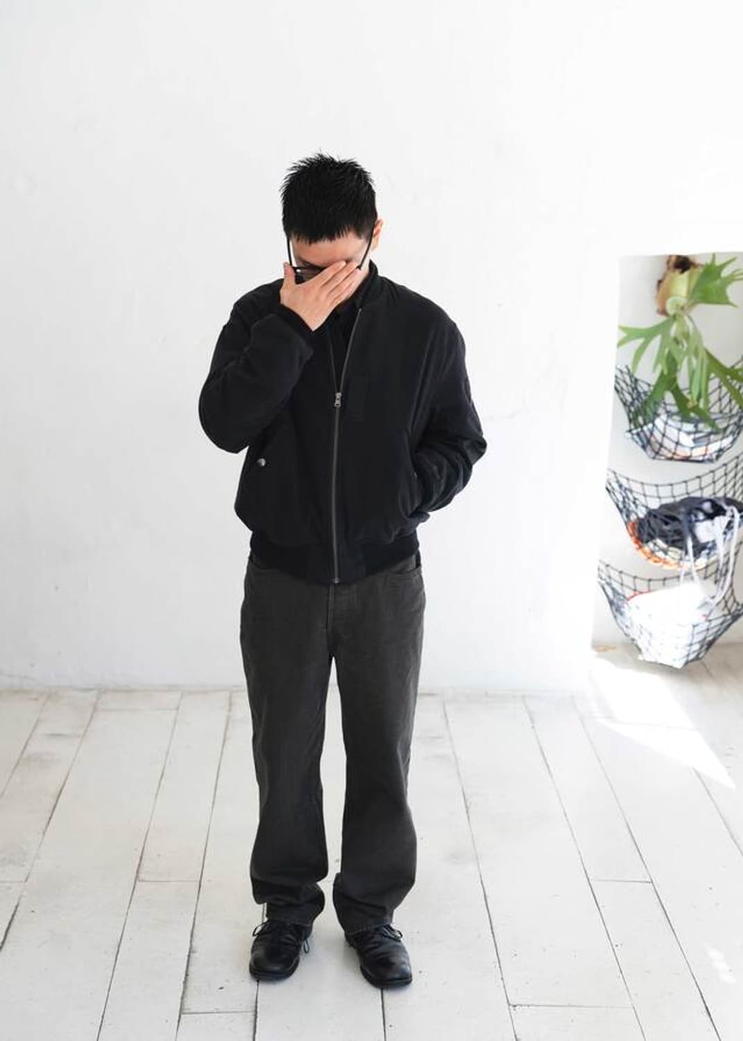 [2] ham aviator black / ma-1 / hamsaseyo 상품이미지2