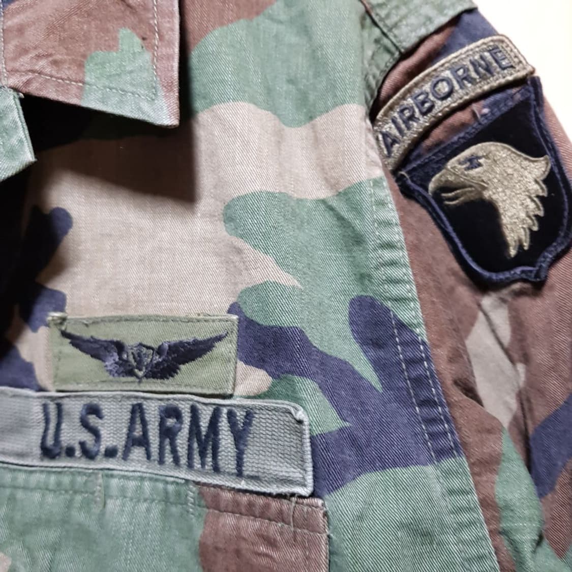M / 미군 정글야상 /미 육군 제101공수사단 /401-02 상품이미지3