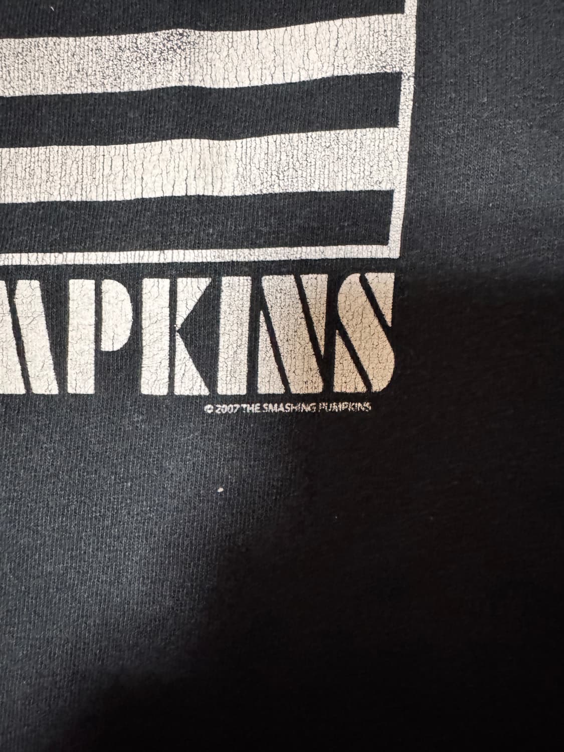 [XXL] 00s Smashing Pumpkins 성조기 밴드티 상품이미지3