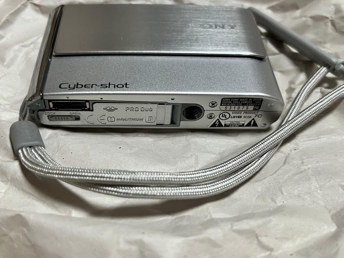 소니 사이버샷 DSC-T70 빈티지 카메라 상품이미지3