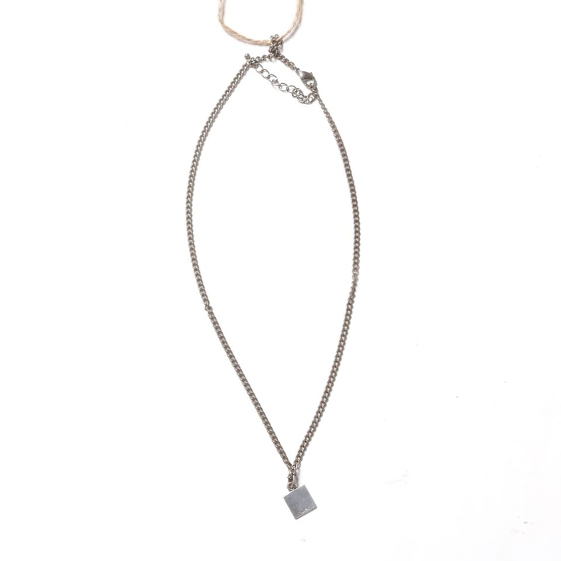 일본 빈티지 Japan Vintage Silver Necklace 
 상품이미지2