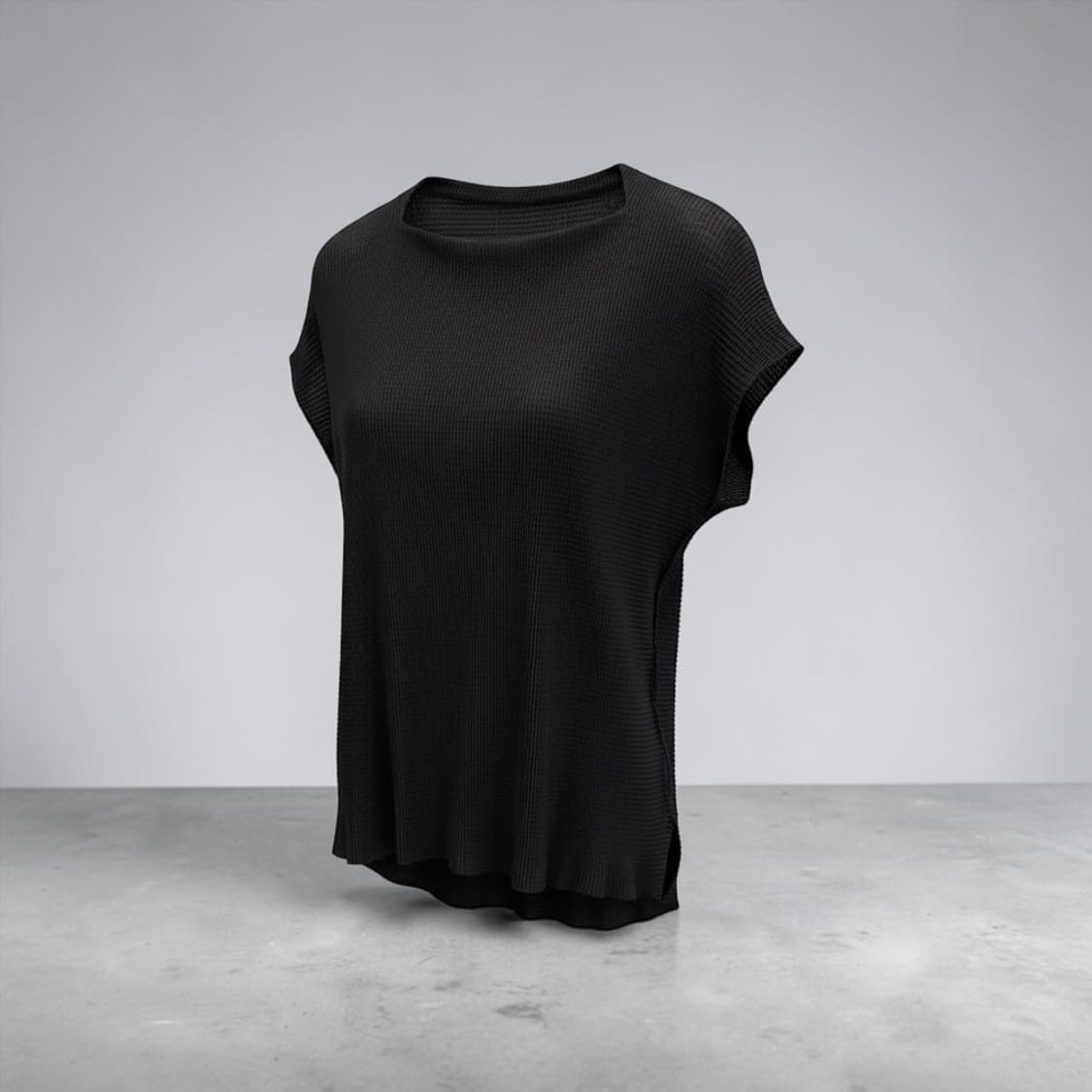 F/ 이세이미야케 스퀘어넥 플리츠 탑 상품이미지1