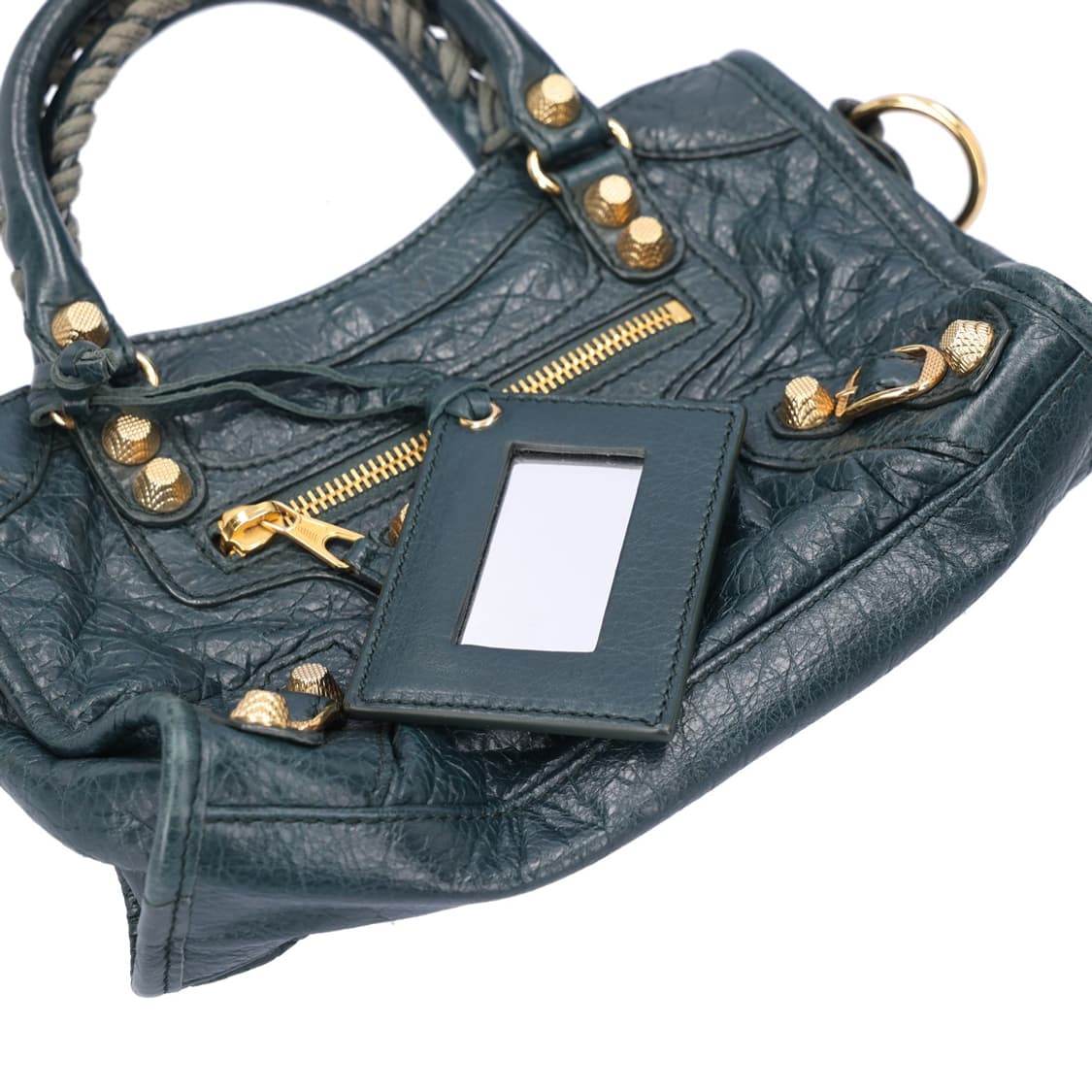 발렌시아가 309544 자이언트 골드 시티 미니백 상품이미지7