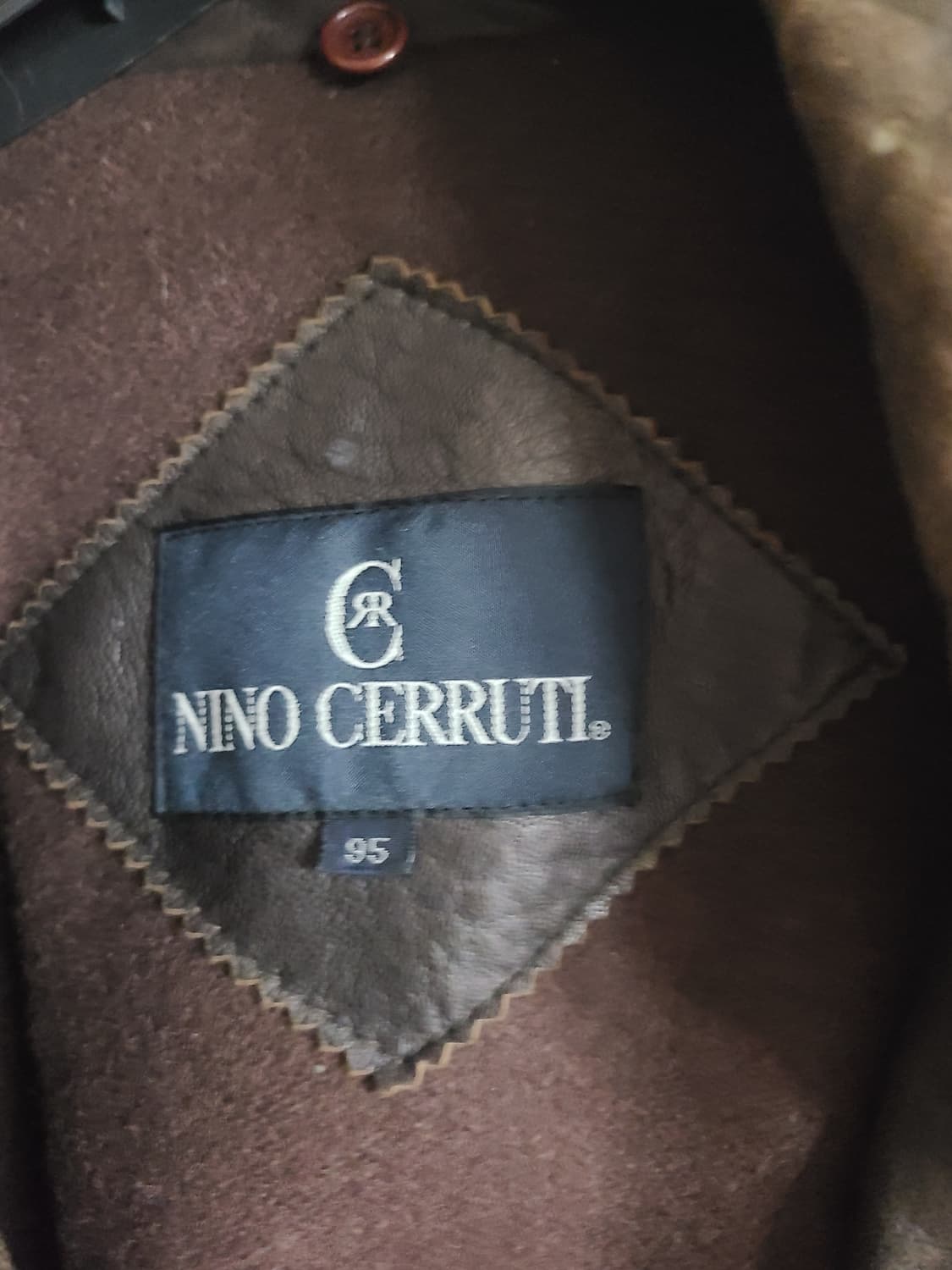 90년대 니노 세루티 양가죽 자켓(95) 상품이미지2