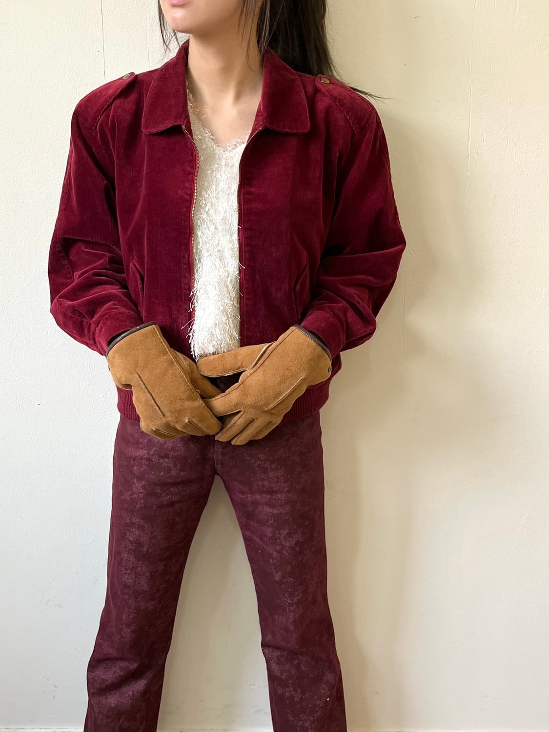 UGG 스웨이드 장갑 상품이미지8