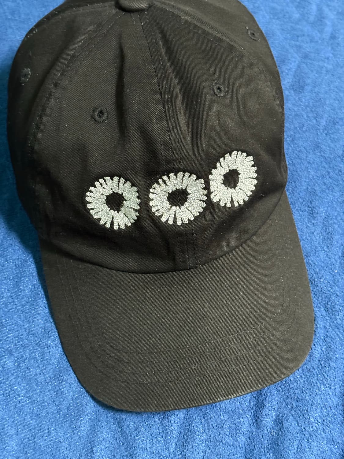 999휴머니티 로고 아카이브 캡 블랙 볼캡 상품이미지2