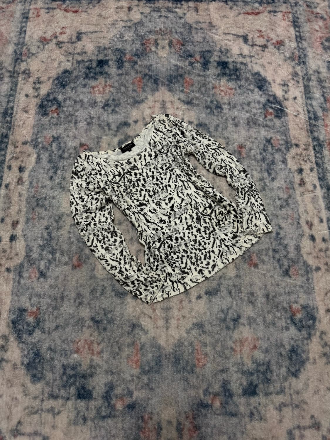 Bernings sho 00s archive white leopard c 상품이미지1