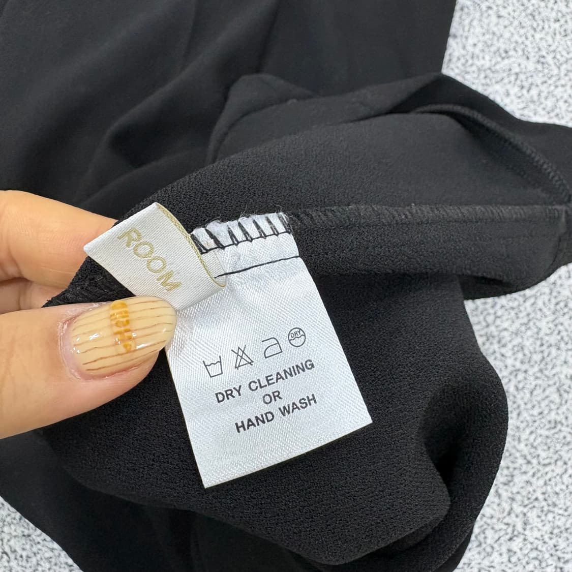 실측확인 럭키슈에뜨 와이드 슬랙스 팬츠 0407J 상품이미지4