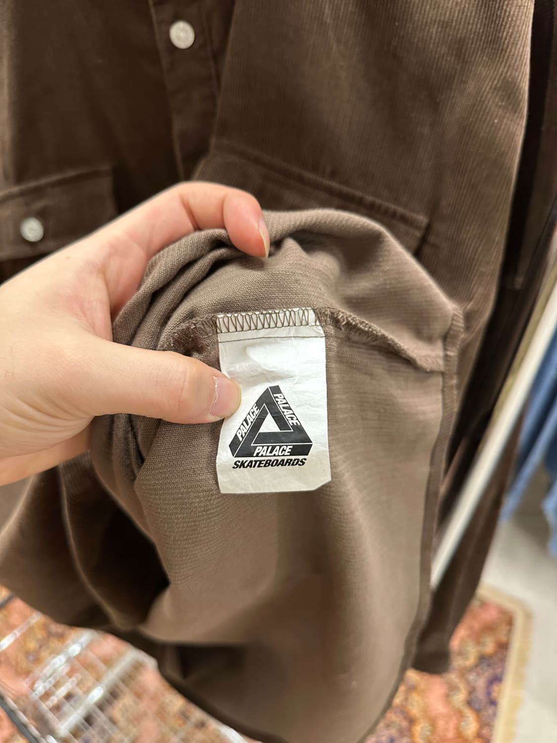 팔라스 드롭숄더 코듀로이 셔츠  상품이미지5