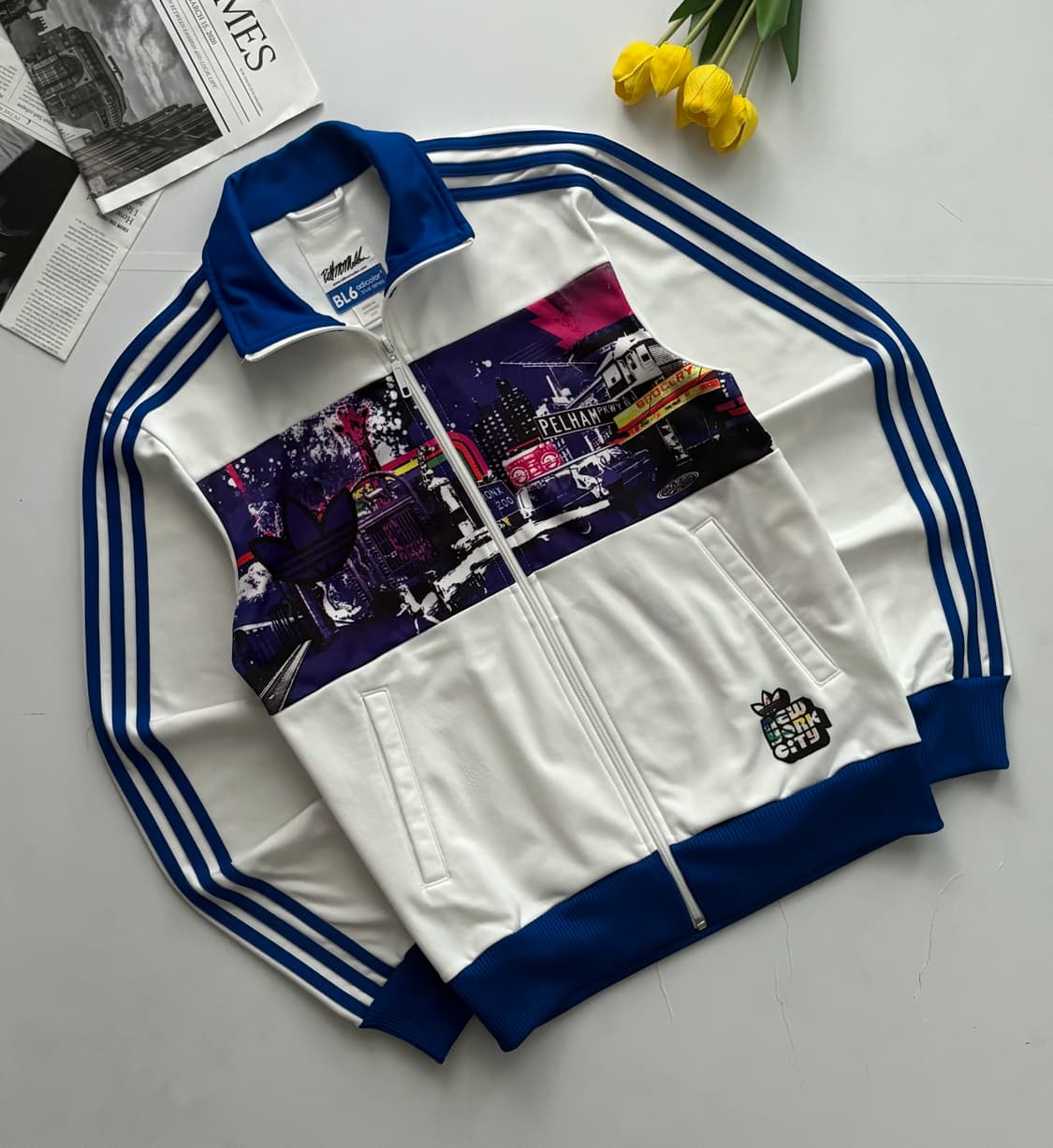 adidas 아디다스 빈티지 NYC 트랙탑 져지  상품이미지1
