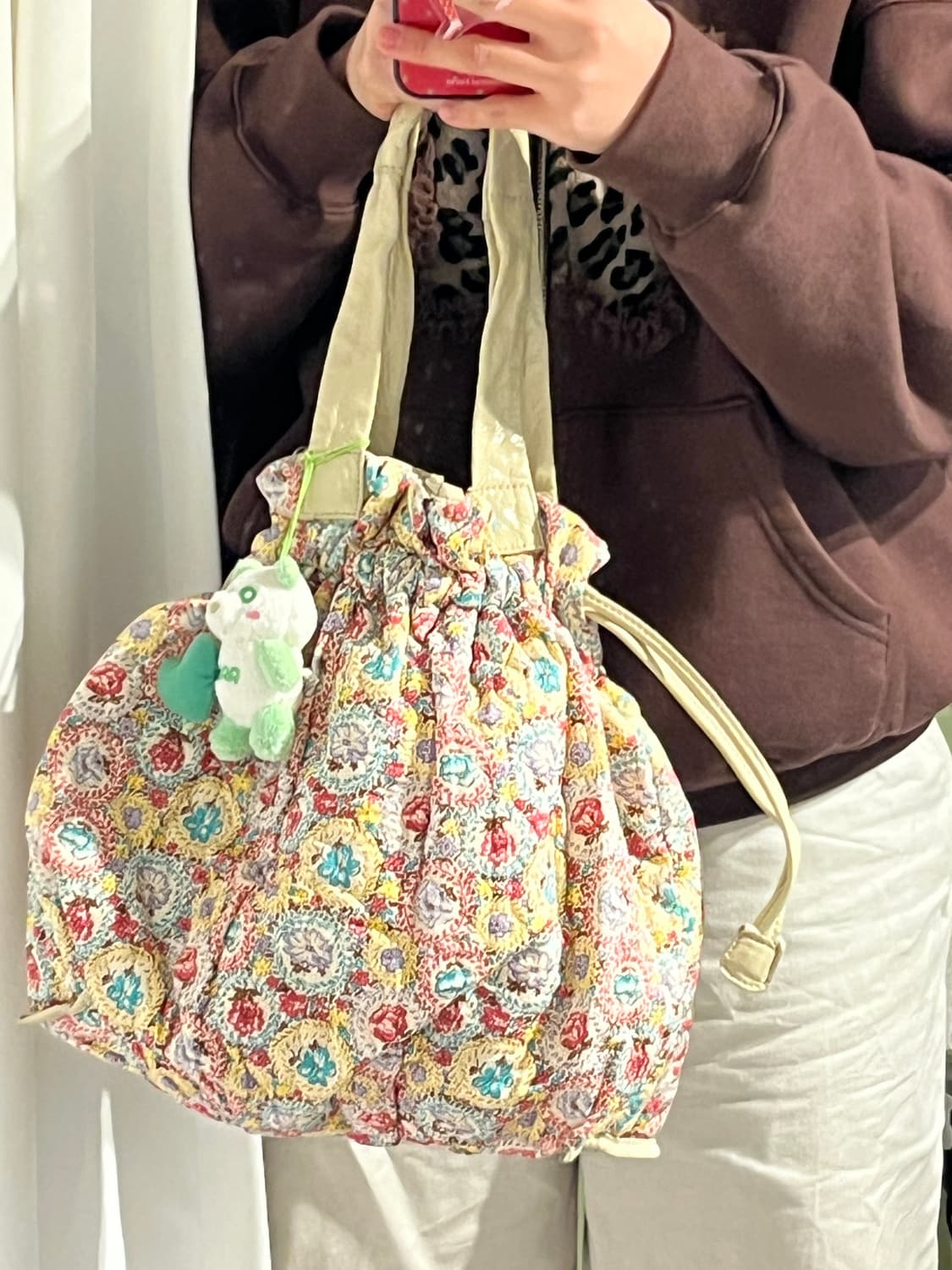 플라워 패턴 그래니백 🌼 상품이미지2