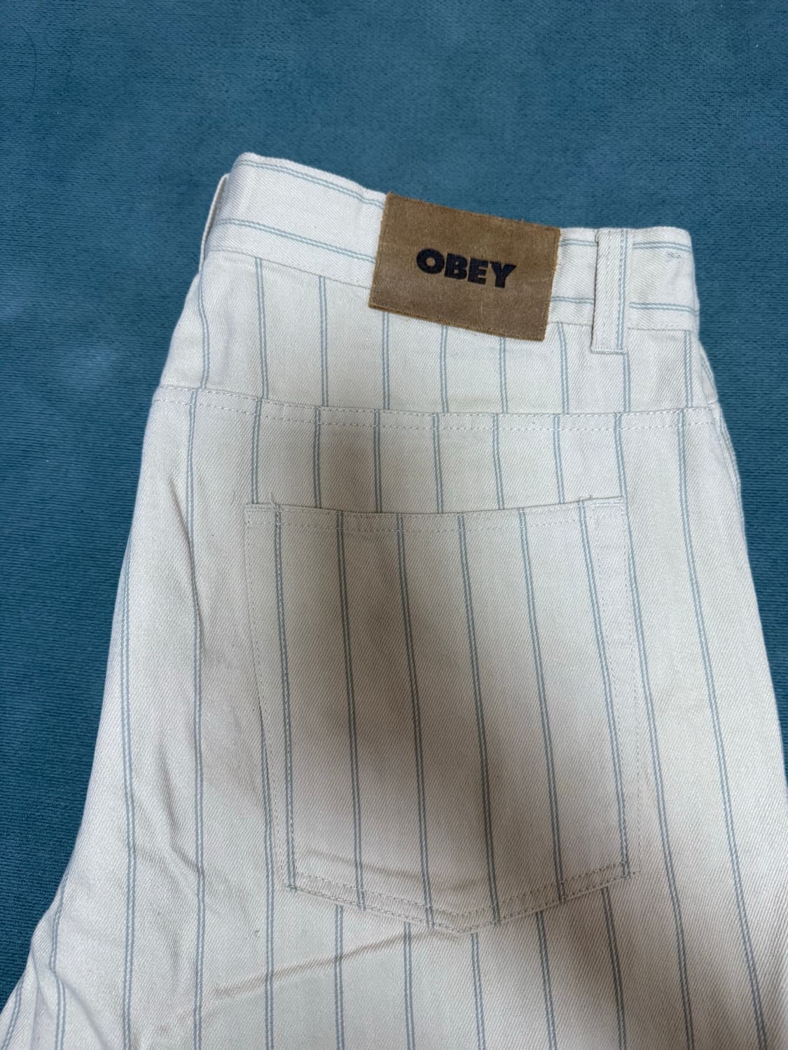 오베이 스트라이프 셋업 쇼츠 36 상품이미지5