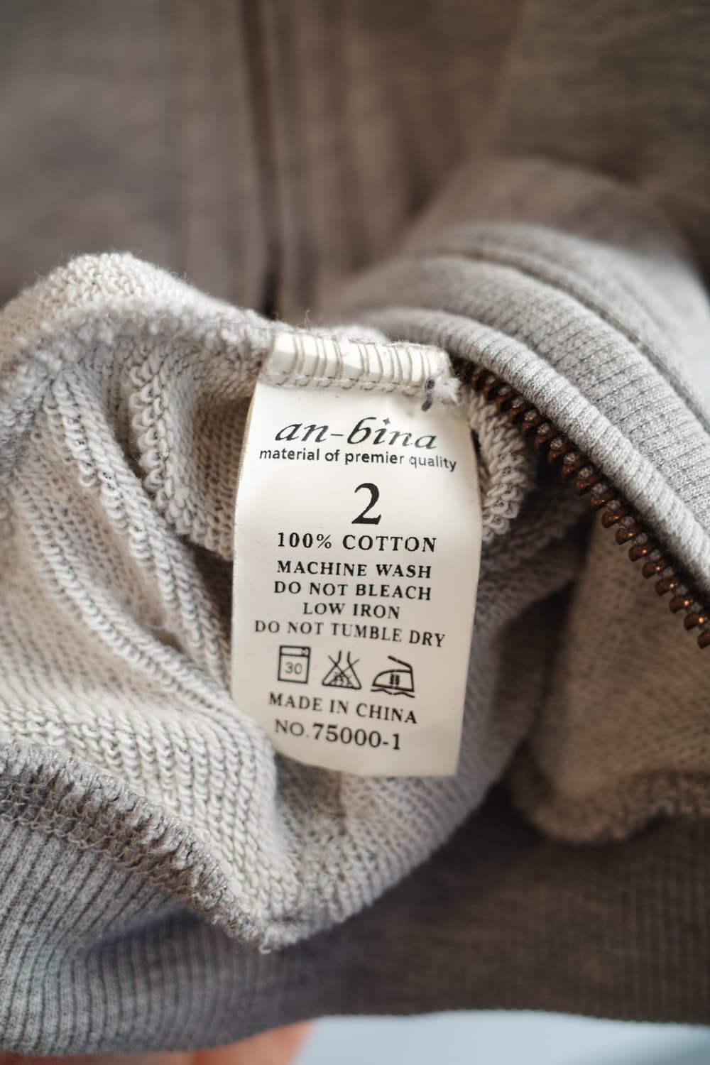 Japan brand 투웨이 후드집업 상품이미지5