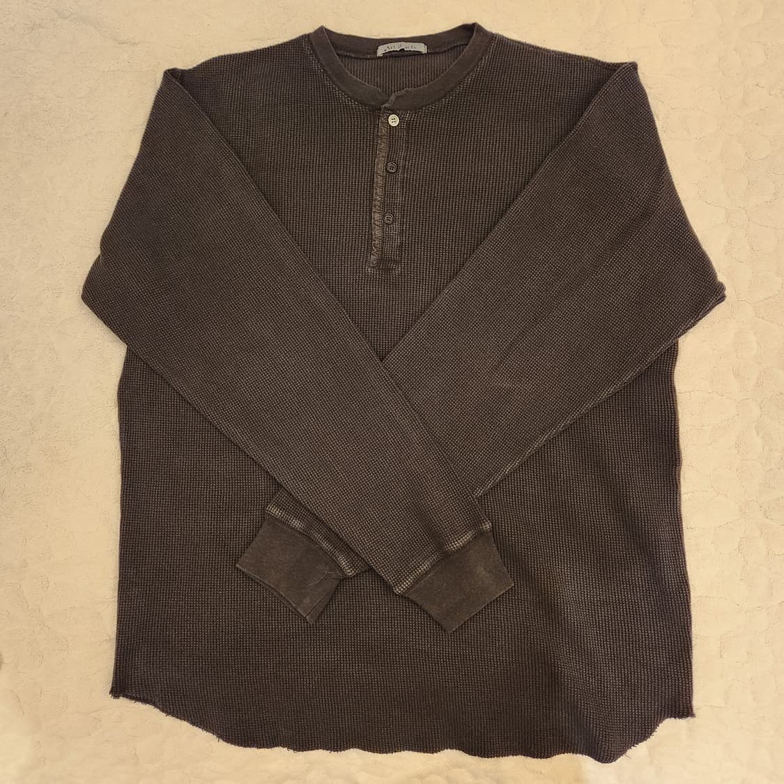 아트이프액츠 헨리넥 롱슬리브 블랙 L 사이즈 상품이미지2