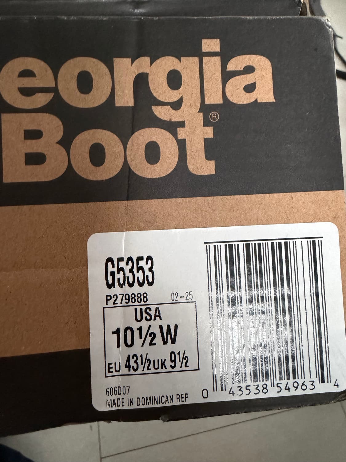 조지아 부츠 10.5W 매티보이 부츠 스틸토 새제품 상품이미지3