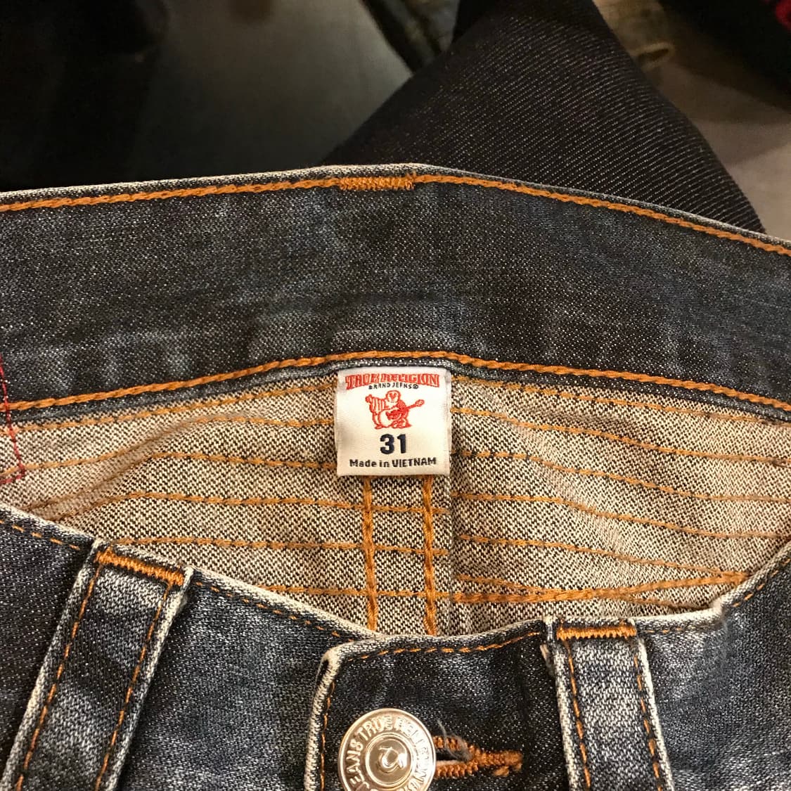 트루릴리전 스트레이트핏 데님 31 상품이미지5