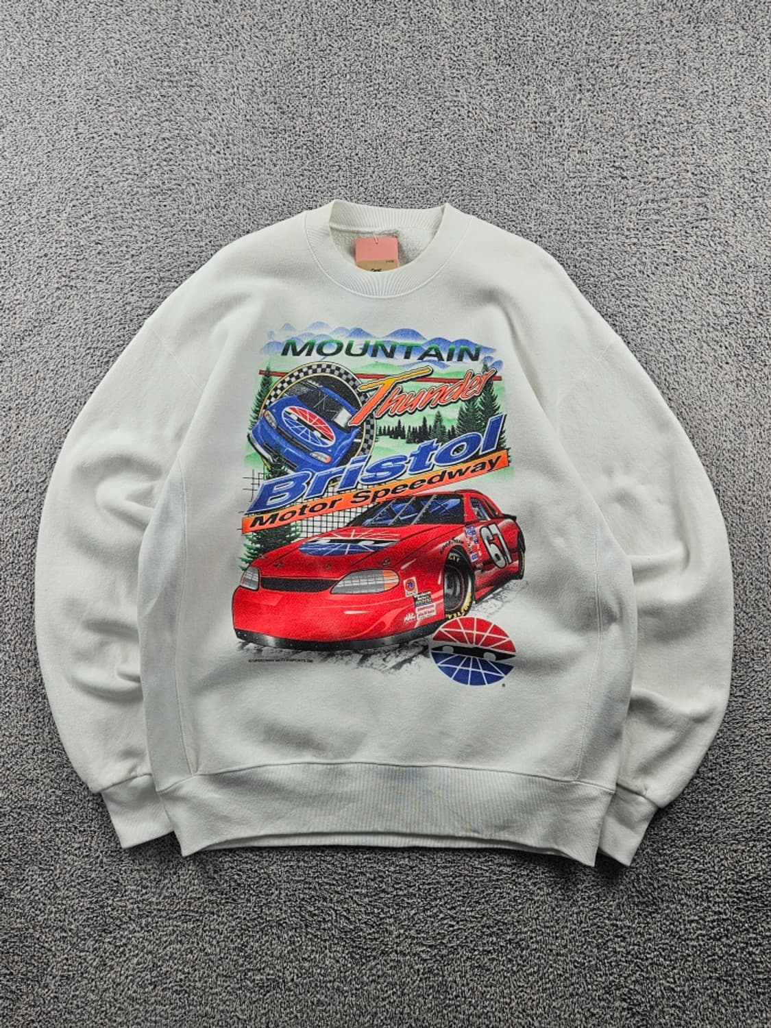 90's 브리스톨 모터 스피드웨이 레이싱 스웻셔츠 (L추정)/ 10938 상품이미지1
