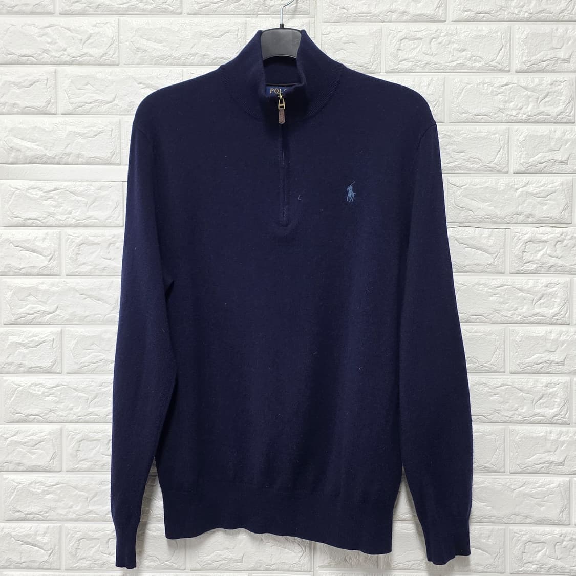 택포_ 폴로 랄프로렌 울 반집업 니트 L 상품이미지1
