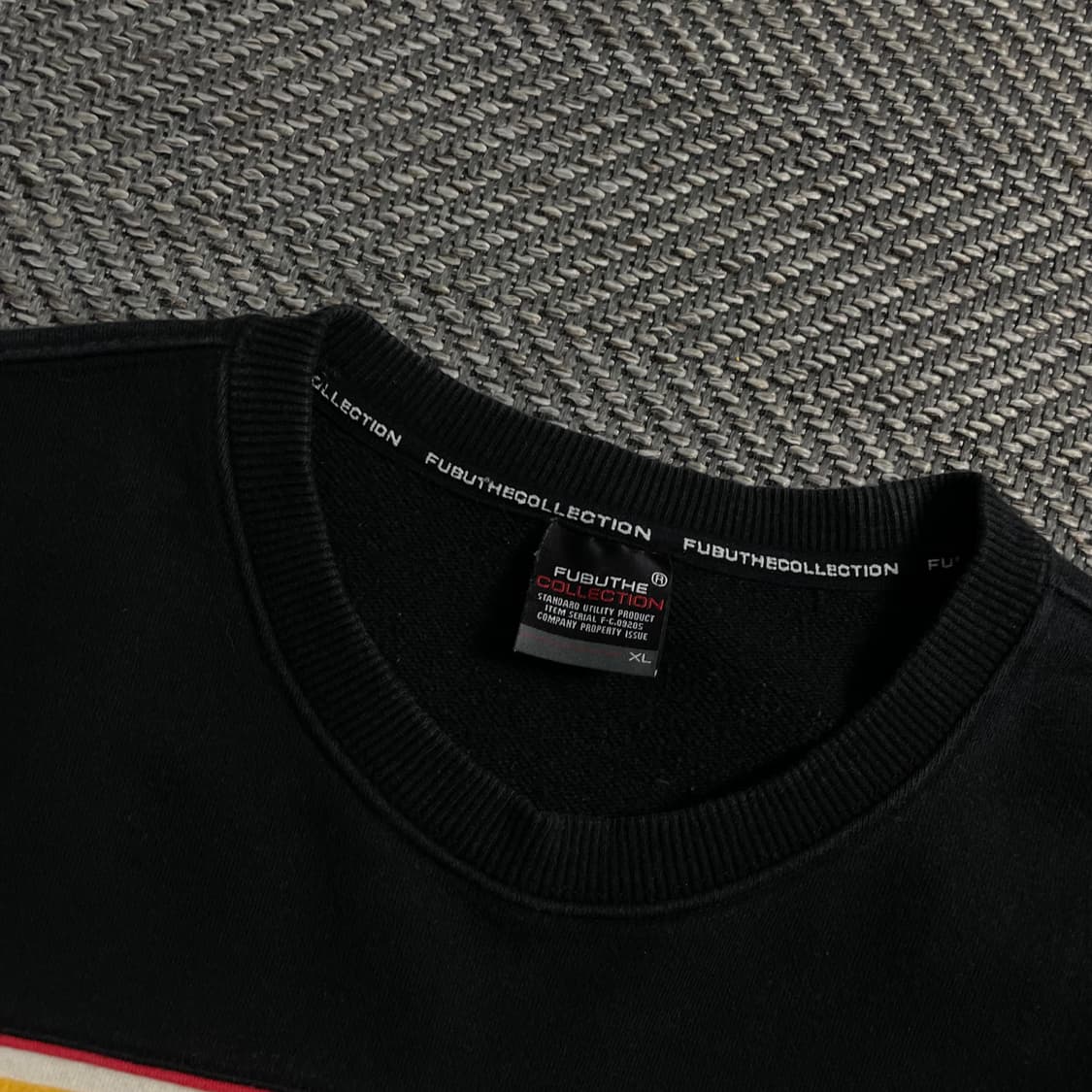 00s 후부 올드스쿨 빅로고 배색 스웻 셔츠 맨투맨 y 4090 상품이미지6