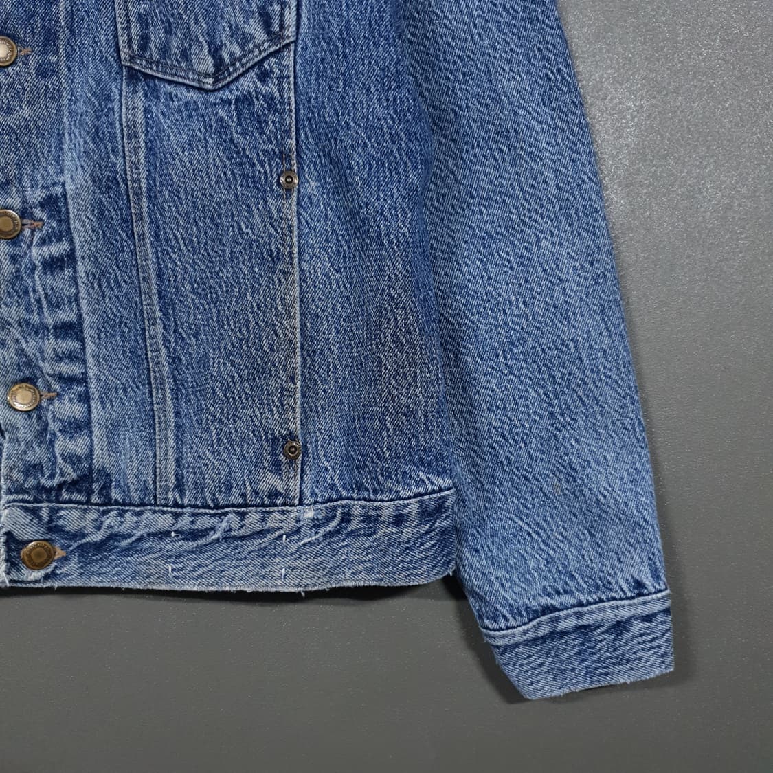 L) Wrangler 랭글러 00s 웨스턴 트러커 워크 데님 자켓 청자켓 상품이미지4