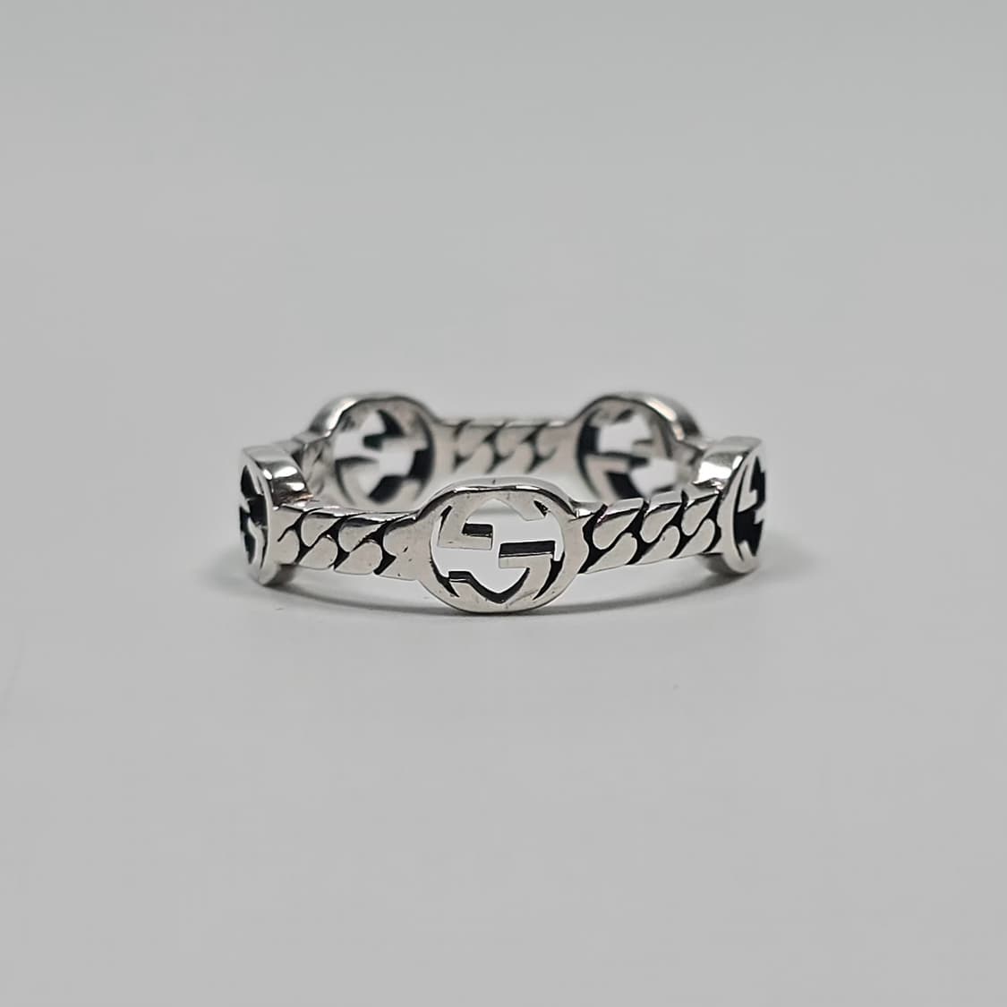 구찌 인터로킹 G 반지 ( 17호 ) 상품이미지2