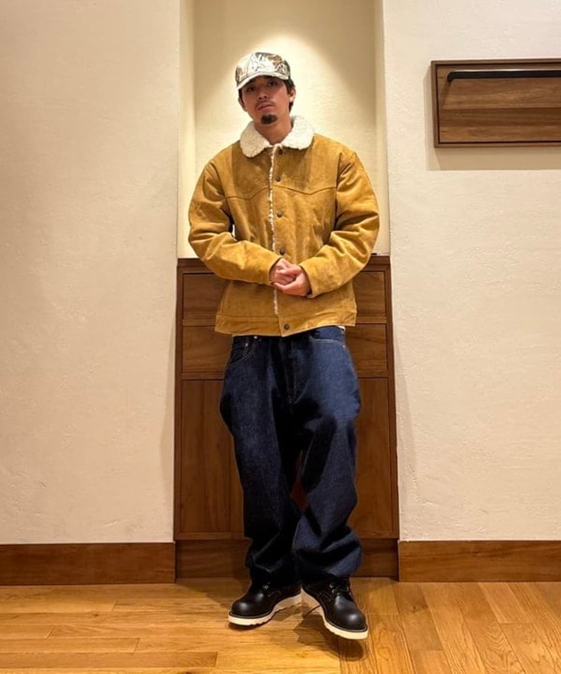 리바이스 스웨이드 시어링 쉐르파 자켓 상품이미지1