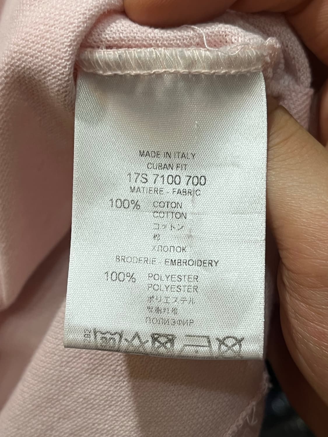 Givenchy pink Star Polo Shirt XL 상품이미지8
