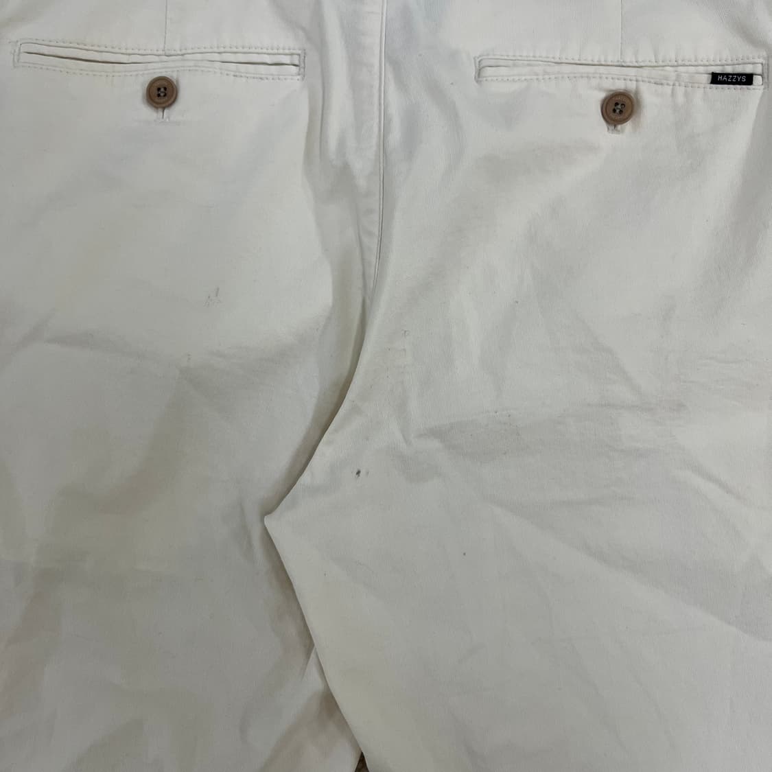 84 헤지스 스트레이트핏 코튼 면바지 0123M 상품이미지6